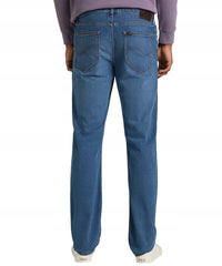 Lee West Męskie Spodnie Jeansowe Mid Wash L70WSQYB 112319711