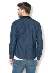 LEE WESTERN SHIRT MĘSKA KOSZULA JEANSOWA Z DŁUGIM RĘKAWEM RINSE L643KXCY 112115369