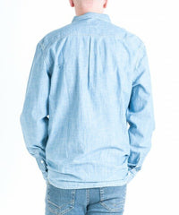 LEE WORKER SHIRT MĘSKA KOSZULA JEANSOWA JEANS WORKWEAR BLUE L67ZXQKR 112116999