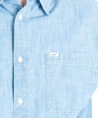 LEE WORKER SHIRT MĘSKA KOSZULA JEANSOWA JEANS WORKWEAR BLUE L67ZXQKR 112116999