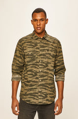 LEE WORKER SHIRT MĘSKA KOSZULA UTILITY GREEN L68HDYNG 112117128