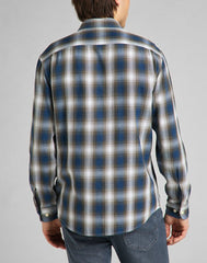 Lee Worker Shirt Serpico Green L68HMJOJ 112140618