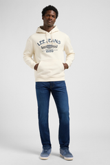 MĘSKA BLUZA LEE BIG LOGO HOODIE ECRU 112370452