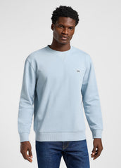 Męska Bluza Lee Patch Crew Sws Concrete Gray 112363879
