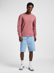 Męska Bluza Lee Patch Crew Sws Henna 112363880