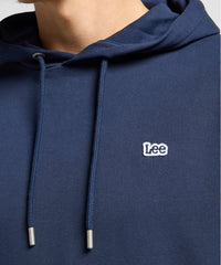 Męska Bluza Lee Plain Hoodie Mood Indigo 112363881