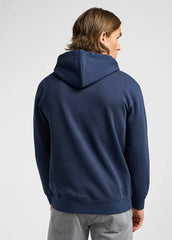 Męska Bluza Lee Plain Hoodie Mood Indigo 112363881