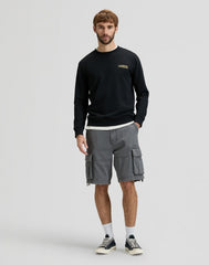 Męska Bluza Lee Small Logo SWS Black 112378757
