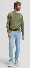 MĘSKA BLUZA LEE SMALL LOGO SWS MERCANTILE GREEN 112378758