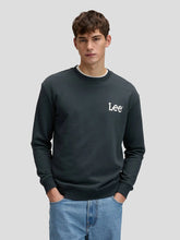 Męska Bluza Lee Wobbly SWS Washed Black 112376439