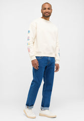 Męska Bluza Mustang Nadruk Auburn Whisper White 1014792 2013