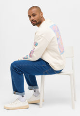 Męska Bluza Mustang Nadruk Auburn Whisper White 1014792 2013