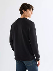 MĘSKA BLUZA WRANGLER AMERICANA CREW BLACK 112378988
