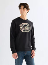 MĘSKA BLUZA WRANGLER AMERICANA CREW BLACK 112378988