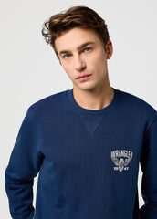 Męska Bluza Wrangler Americana Crew Navy 112371678