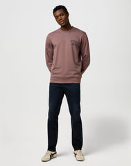 Męska Bluza Wrangler Americana Crew Peppercorn 112371650
