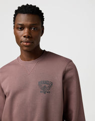 Męska Bluza Wrangler Americana Crew Peppercorn 112371650