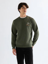 Męska Bluza Wrangler Embroidery Crew Deep Depths 112378020
