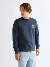 MESKA BLUZA WRANGLER EMBROIDERY CREW NAVY 112378019