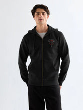 Meska Bluza Wrangler Graphic Zip Hoodie Black 112378029