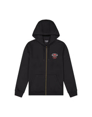 MESKA BLUZA WRANGLER GRAPHIC ZIP HOODIE BLACK 112378029