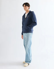 MESKA BLUZA WRANGLER GRAPHIC ZIP HOODIE NAVY 112378028