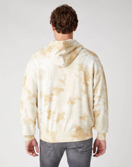 Męska Bluza Wrangler Hoodie Papyrus W6E1HAXME 112130725