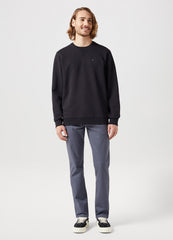 Męska Bluza Wrangler Sign Off Crew Black 112350535