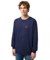 Meska Bluza Wrangler Sign Off Crew Navy 112350534