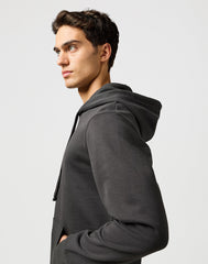 Męska Bluza Wrangler Sign Off Hoodie Faded Black 112364289
