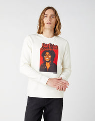 Męska Bluza Wrangler Soul Rebel Crew White W681H1989 112141474