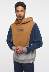 Męska Bluza Z Kapturem Mustang Bennet Color Block Rubber 1014160 3161