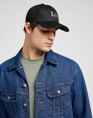 Czapka Z Daszkiem Męska Lee Cap Black 112372709