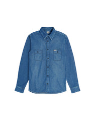 Meska Koszula Jeansowa Wrangler Overshirt Slatebound 112373187