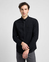 Męska Koszula Lee Button Down Black 112330674