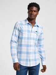 MĘSKA KOSZULA LEE CLEAN WESTERN SHIRT STREAM BRIGHT W 112363911