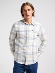 MĘSKA KOSZULA LEE LEESURE SHIRT SHY BLUE 112363901