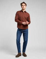 Męska Koszula Lee Patch Shirt Luxe Brown 112370549
