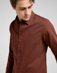 Męska Koszula Lee Patch Shirt Luxe Brown 112370549