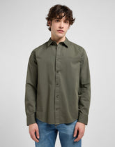 Męska Koszula Lee Patch Shirt Olive Gray 112370548