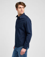 Męska Koszula Lee Patch Shirt Rivet Navy 112370547