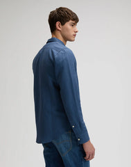MESKA KOSZULA LEE SHIRT ACADEMY BLUE 112376544
