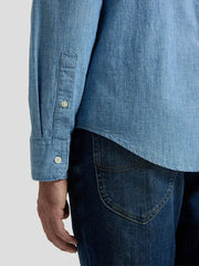MESKA KOSZULA LEE SHIRT LIGHT CHAMBRAY 112376561