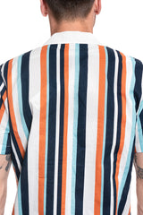 MĘSKA KOSZULA LEE SS BOWLING SHIRT REGULAR FIT DESERT ORANGE L68BTAOB 112117037