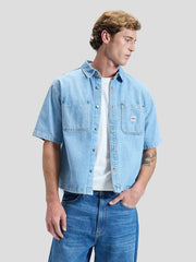 MESKA KOSZULA LEE SS WORKWEAR SHIRT JUST ME 112376574