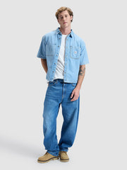 MESKA KOSZULA LEE SS WORKWEAR SHIRT JUST ME 112376574