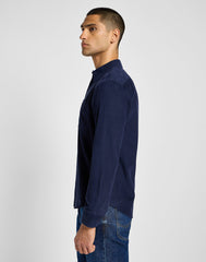 Męska Koszula Lee Sure Shirt Real Indigo 112355732 L66N008547