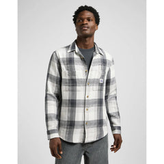 Męska Koszula Lee Workwear Shirt 2.0 Rebel Navy Plaid 112371302