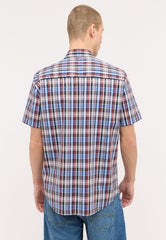Męska Koszula Mustang Baltimore Summer Check Multi Blue 1015237 12597