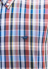 Męska Koszula Mustang Baltimore Summer Check Multi Blue 1015237 12597